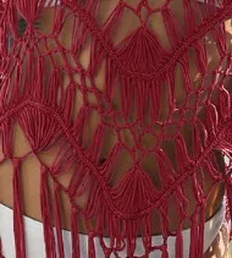 TideLuxe™ Crochet Beach Cover-Up