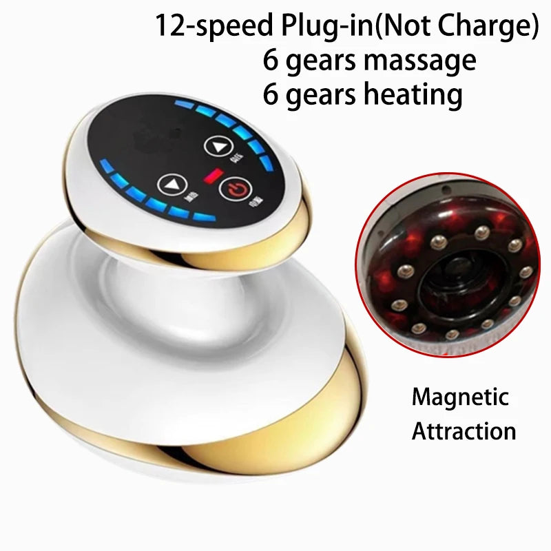 ThermaSculpt™ Electric Gua Sha & Cupping Massager – Anti-Cellulite Fat Burner