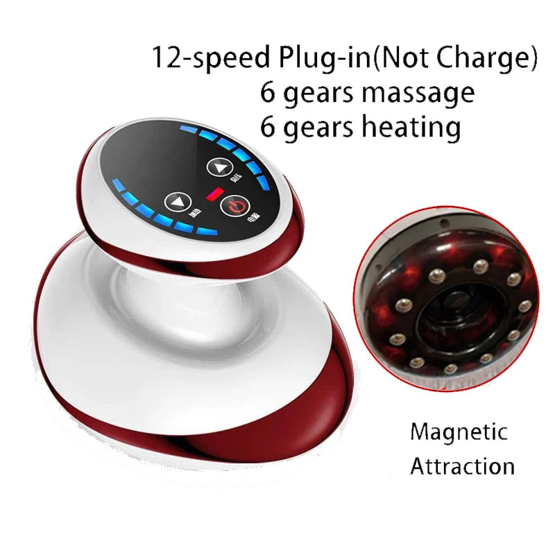 ThermaSculpt™ Electric Gua Sha & Cupping Massager – Anti-Cellulite Fat Burner