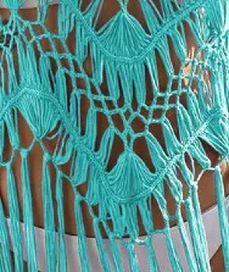 TideLuxe™ Crochet Beach Cover-Up