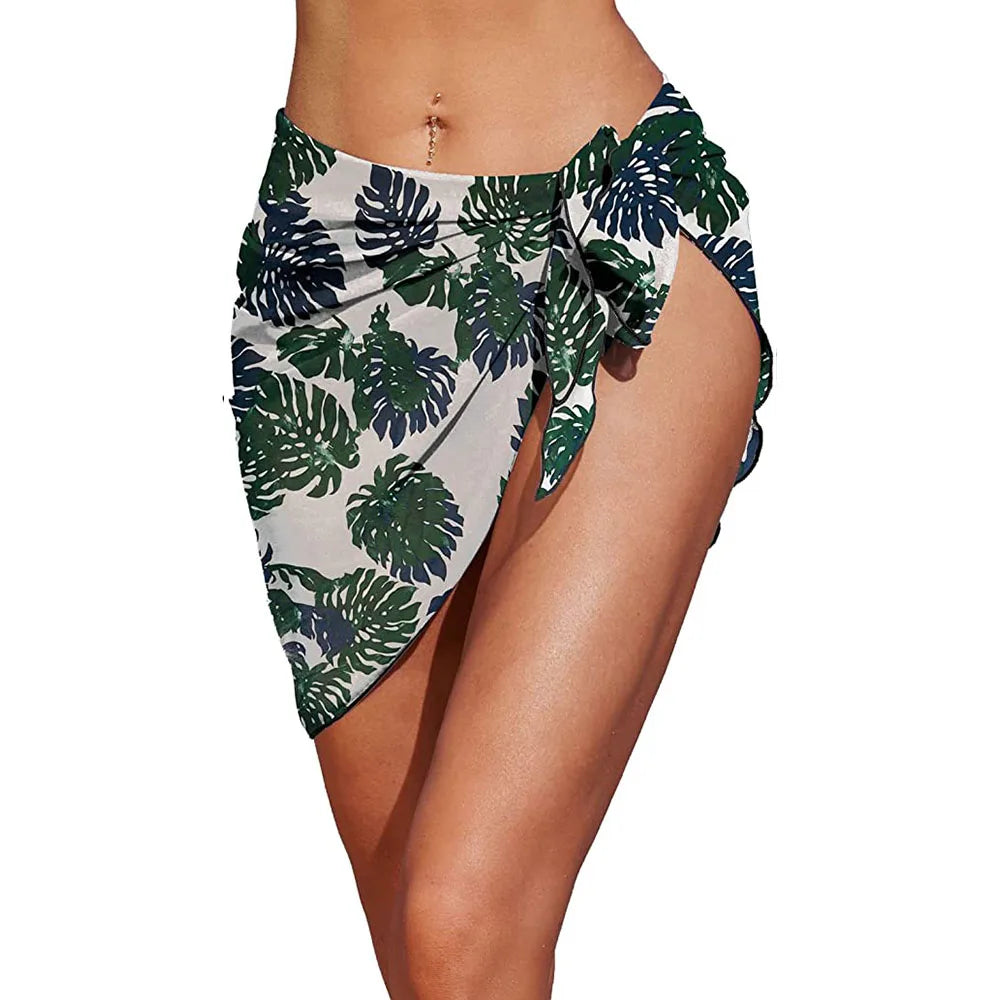 Solayra™ Sheer Beach Sarong – Long & Short Bikini Wrap Skirt Cover-Up for Women