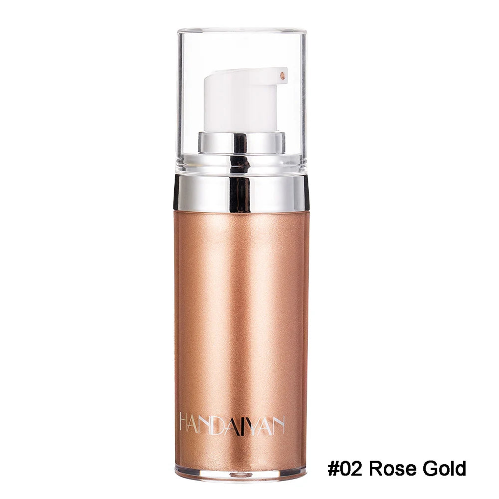 GlowGoddess™ Body & Face Highlighter – Summer Radiance Shimmer Lotion