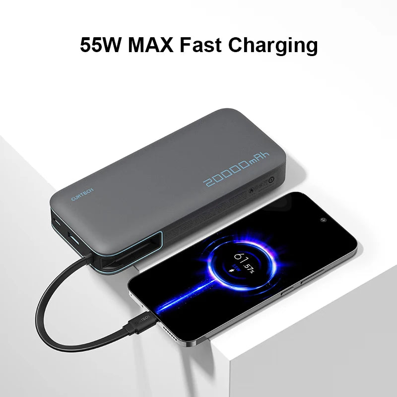 CUKTECH™ 20,000mAh 55W Power Bank