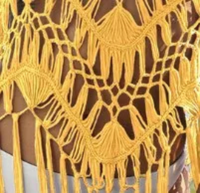 TideLuxe™ Crochet Beach Cover-Up