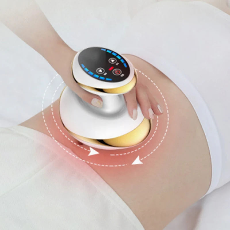 ThermaSculpt™ Electric Gua Sha & Cupping Massager – Anti-Cellulite Fat Burner