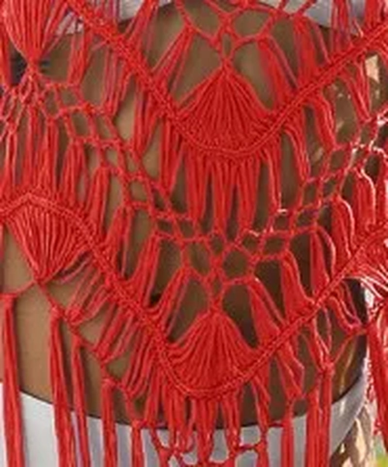 TideLuxe™ Crochet Beach Cover-Up