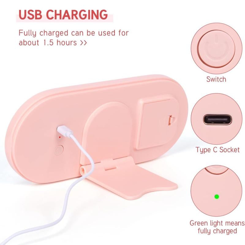 LumiTouch™ Portable Makeup Mirror