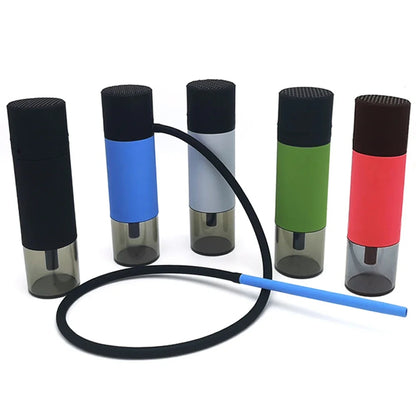 SmokeMate™ Portable Anti-Scald Hookah Set – Compact Travel Shisha for Car & On-the-Go Use