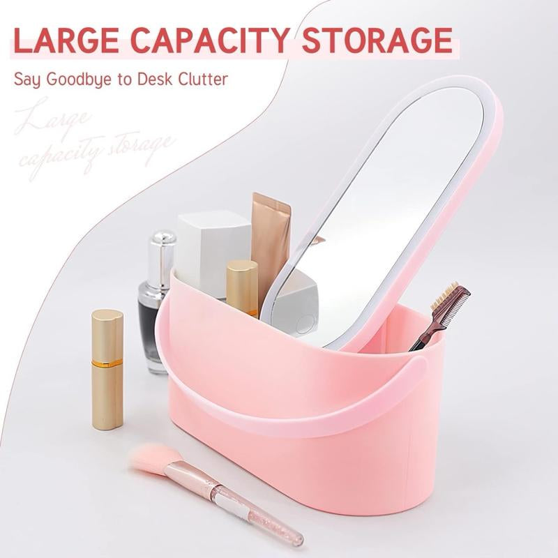 LumiTouch™ Portable Makeup Mirror