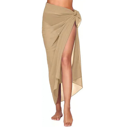 Solayra™ Sheer Beach Sarong – Long & Short Bikini Wrap Skirt Cover-Up for Women