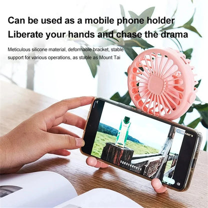 BreezeBud™ Clip-On Stroller Fan with Flexible Tripod