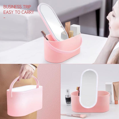 LumiTouch™ Portable Makeup Mirror