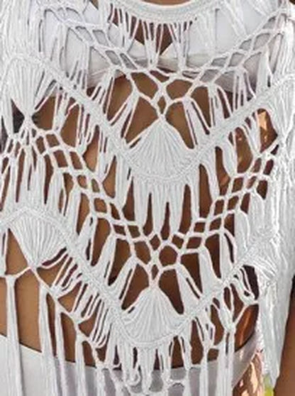 TideLuxe™ Crochet Beach Cover-Up